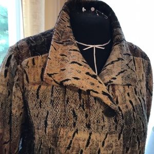 Handwoven, hand dyed, silk jacket